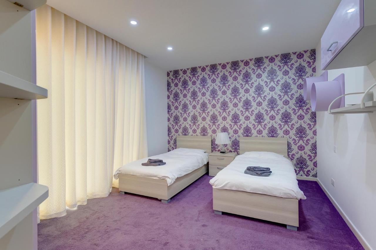 Luxury Apt W/ Side Seaviews And Pool, Top Location Сліма Екстер'єр фото